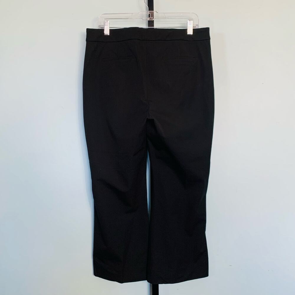 NWT J. Crew Factory Black Kelsey Flare Pant Size 12 - Picture 6 of 9